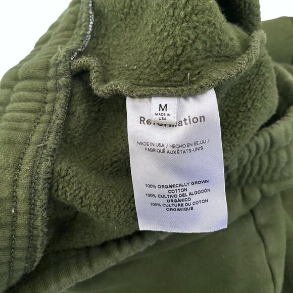 Reformation Boyfriend Sweatpant, Fern - Picture 5 of 5
